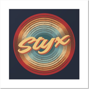 Styx Vintage Circle Posters and Art